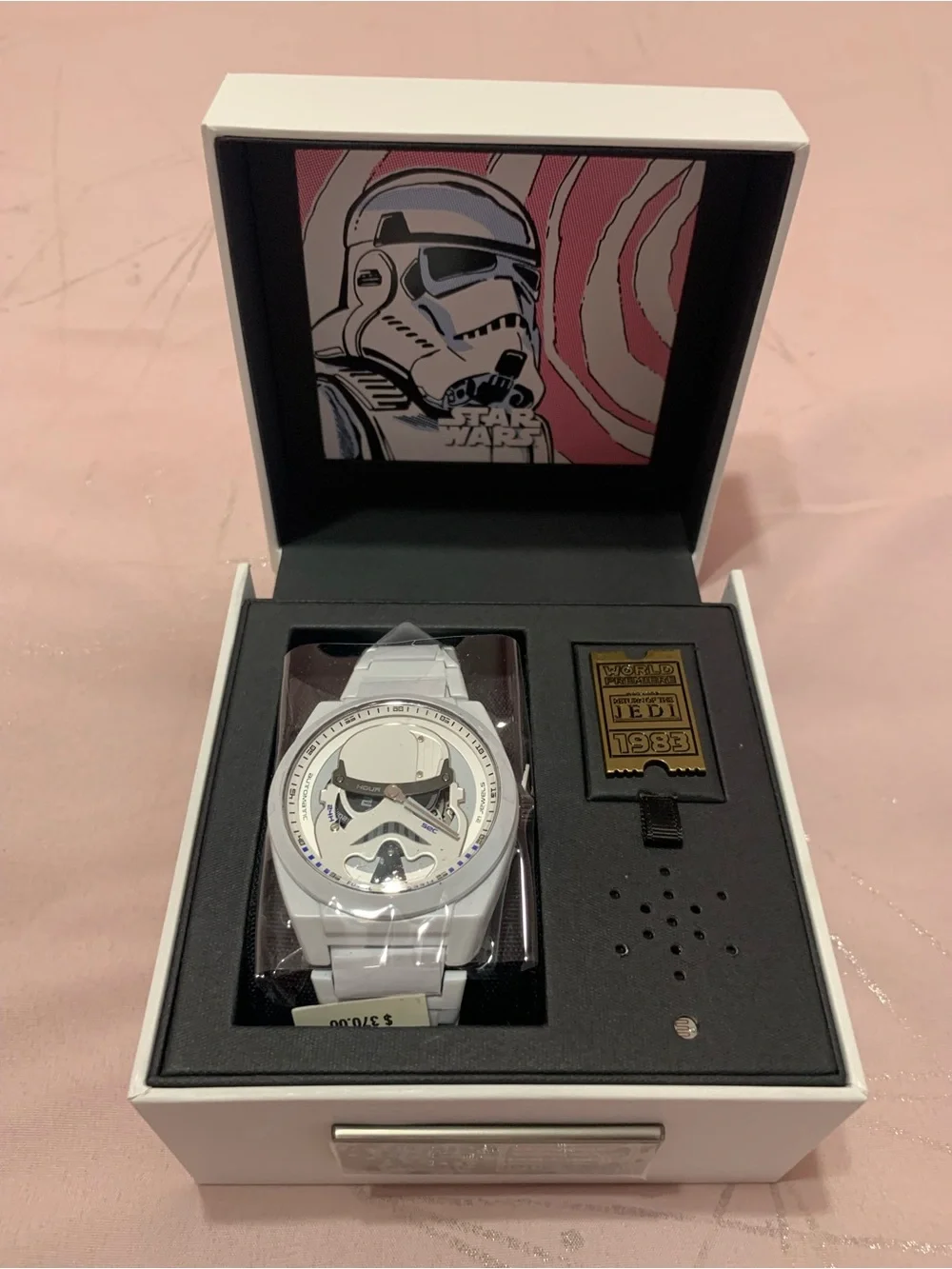 Star Wars Stormtrooper fossil watch limited quantity (only 1,483 produced)